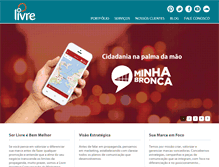 Tablet Screenshot of livreiniciativa.com